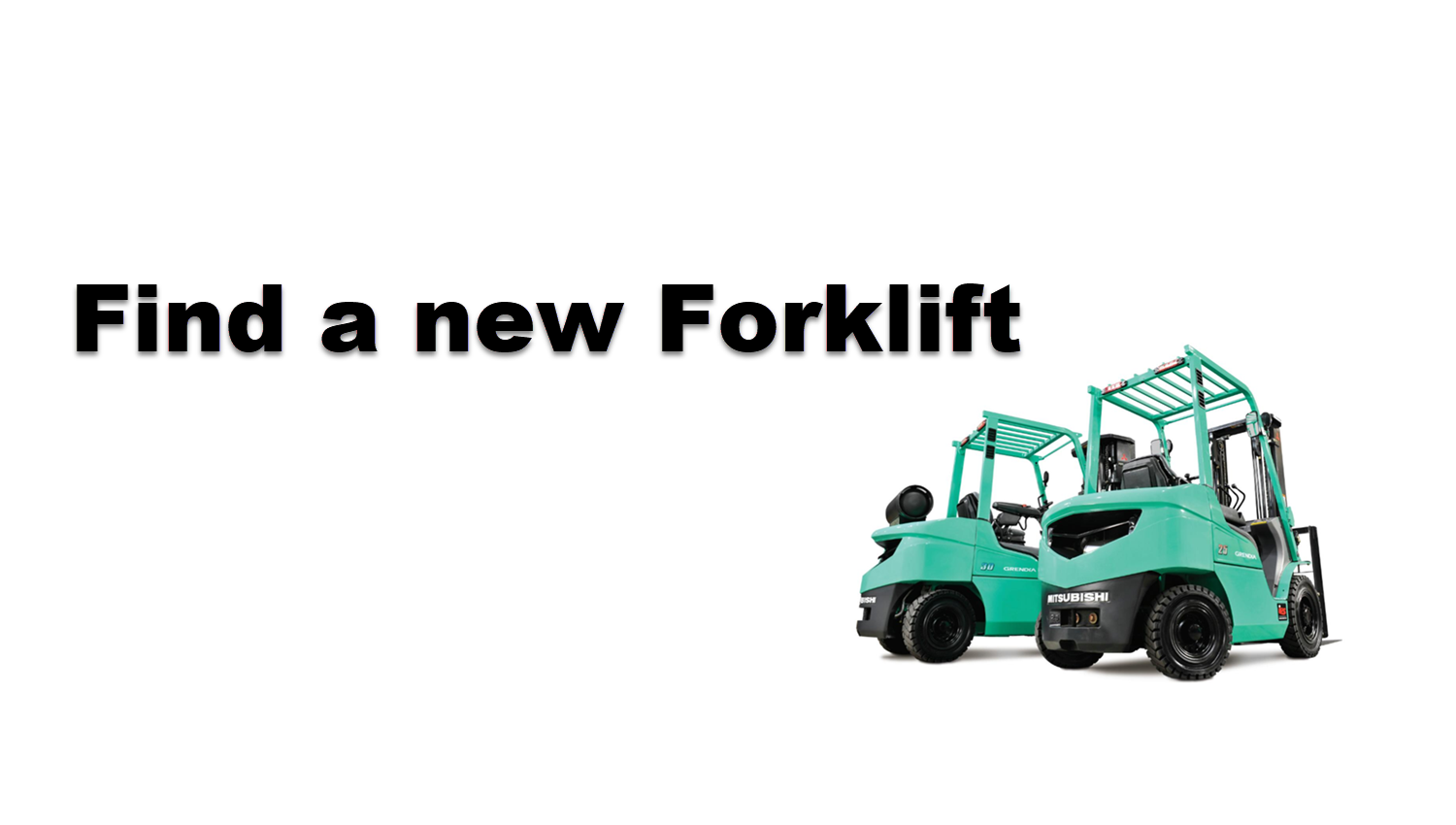 Mitsubishi Forklift Trucks New Used Forklifts Hire Service Centra